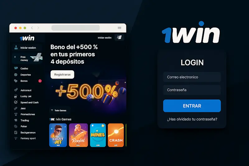 1win login — guía paso a paso